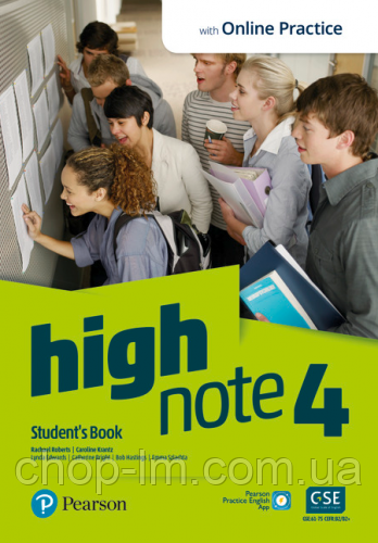 High Note 4 Student's Book with Active Book + Online Practice / Підручник із практикою