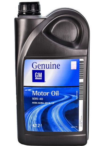 Моторна олива GM Motor Oil 10W-40 2л (93165214) ly