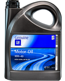 Моторна олива GM Motor Oil 10W-40 5л (93165216) ly