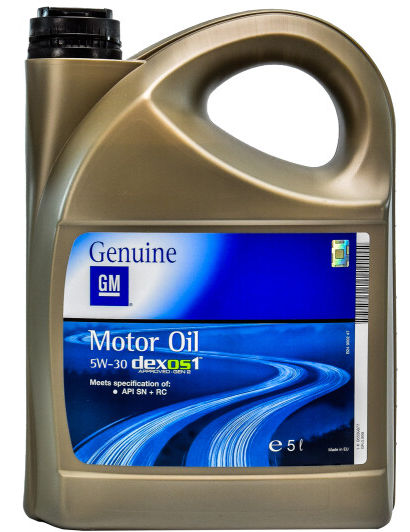 Моторна олива GM Motor Oil Dexos1 5W-30 5л (95599877) ly