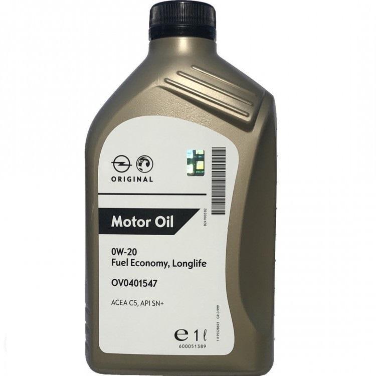 Моторна олива GM Motor Oil Longlife 0W-20 1л (95528693) ly