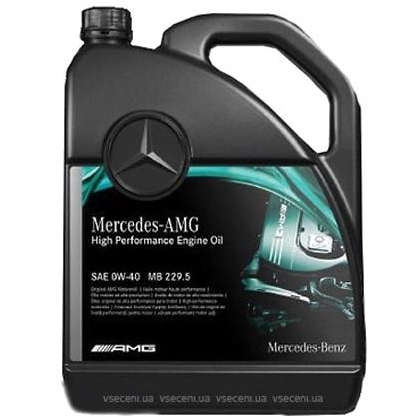 Моторна олива Mercedes-Benz AMG 229.5 Engine Oil 0W-40 5л (000989930213) ly