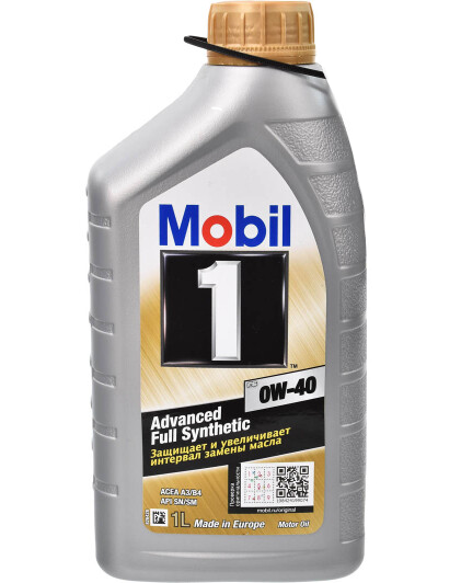 Моторна олива Mobil 1 FS 0W-40 1л (153672) ly