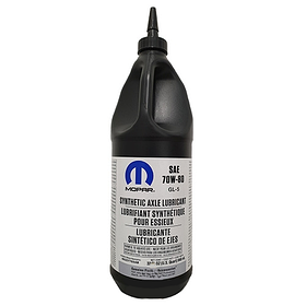 Трансмісійна олива Mopar Gear Oil 70W-80 GL-5 0.946л (68227765AB) ly