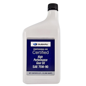 Трансмісійна олива Subaru Gear Oil 75W-90 0.946л (SOA427V1700) ly