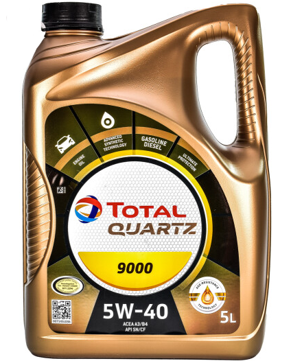 Моторна олива Total Quartz 9000 5W-40 5л (103674) ly