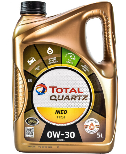 Моторна олива Total Quartz INEO FIRST 0W-30 5л (213833) ly