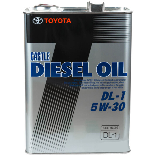 Моторна олива Toyota Diesel Oil DL1 5W-30 4л (0888302805) ly