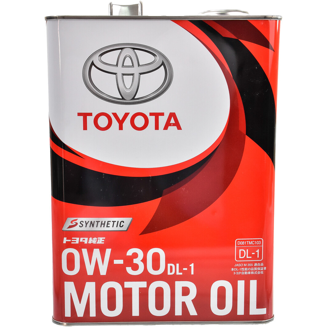 Моторна олива Toyota Diesel Oil DL1 0W-30 4л (0888302905) ly