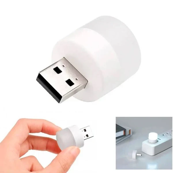 Світлодіодний USB led світильник білого кольору світіння 2