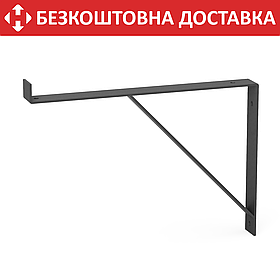 Кронштейн для полиці з металу 303×30mm, H=227mm