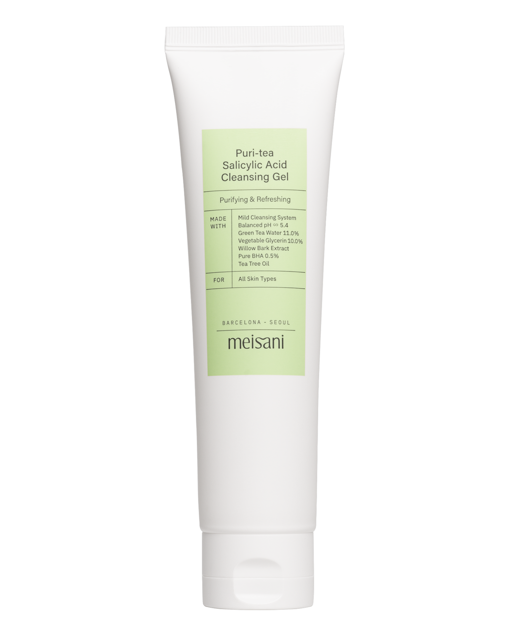 Гель для вмивання з саліциловою кислотою Meisani Puri-Tea Salicylic Acid Cleansing Gel, 150 мл