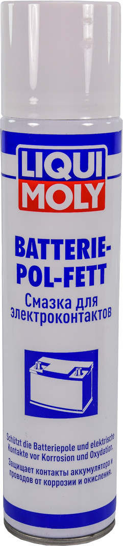 Liqui Moly Batterie-Pol-Fett, 300 мл (8046) смазка для электроконтактов:  продажа, цена в Киеве. Автомобильные универсальные смазки 