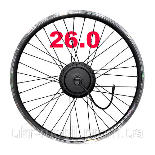 Мотор колесо заднее в сборе, с ободом 26 дюймов, 36v 350W для ...