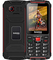 Sigma mobile X-treme PR68 2.8" 4000 мАч 0.3MP IP68 Black-Red