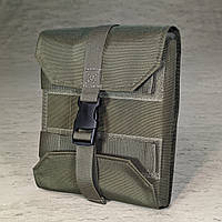 Подсумок под карты сброс быстрый ППК-3 Олива Хаки ВСУ чехол, планшет тактический, армейский ЗСУ НГУ Зеленый