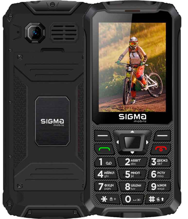 Sigma mobile X-treme PR68 2.8" 4000 мАч 0.3MP IP68 Black