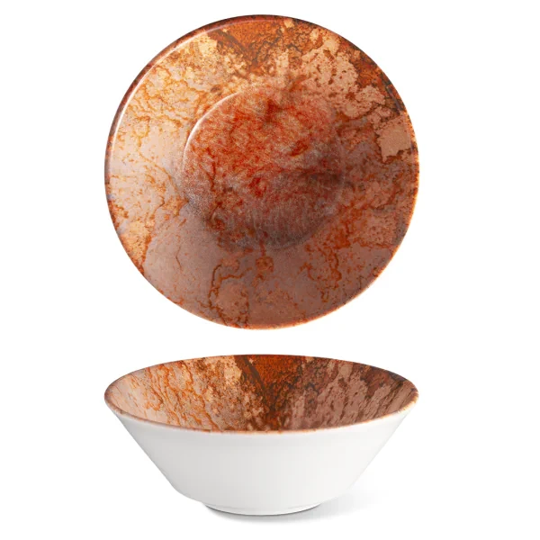 Салатник для подавання "Optimo Marble" 15 см з порцеляни G.Benedikt