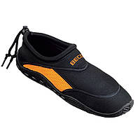 Коралки, обувь для дайвинга, серфинга и пляжа (аквашузы) Beco 9217 42 (28 см), черно-оранжевый