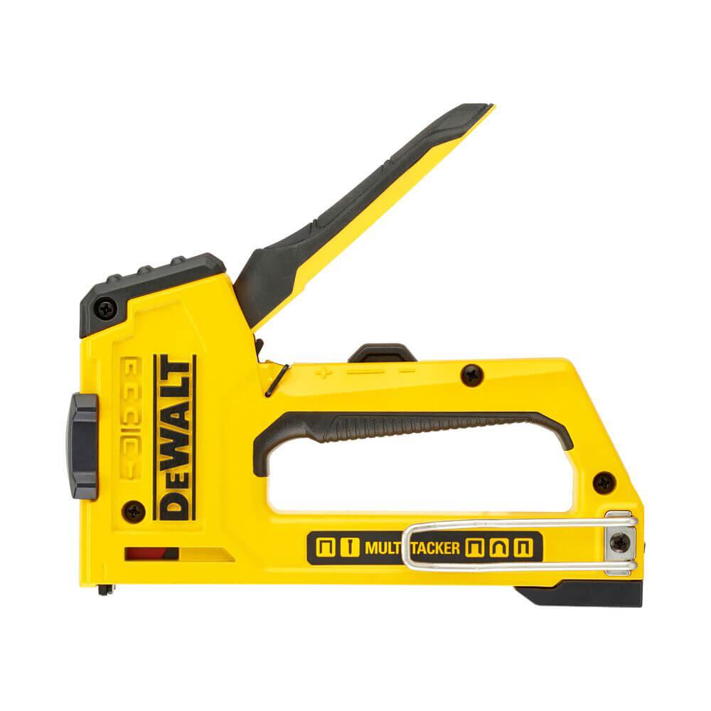 Степлер MULTI TACKER 5 в 1 скоби тип A, G, H, 6-14мм, цвяхи J 12, 15 мм DeWALT DWHT0-TR510