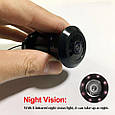 Камера охоронна в дверне вічко HQcam IR Tuya WiFi 1080P 24 мм. Tuya Smart або Smart Life, фото 6