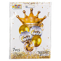 Набір повітряних куль "Золота корона" 5 куль