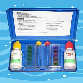 Тест на хлор і pH крапельний