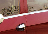 Наружная окантовка стекол (купе, 2шт, нерж.) для Fiat Punto Grande/EVO 2006-2018 гг от RS AUTOHOUSE