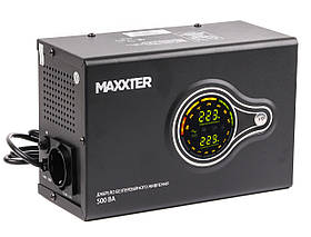 Джерело безперебійного живлення тривалої дії, 500 VA Maxxter MX-HI-PSW500-01 — MegaLavka
