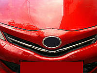 Накладки на решетку (нерж.) для Toyota Yaris 2010-2020 гг от RS AUTOHOUSE