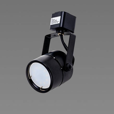 Світильник спот під лампу GU5.3 із поворотним механізмом чорного кольору Sirius Л 32064 (BLACK), фото 2