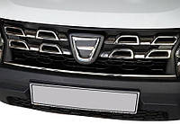 Полоска на решетку радиатора 2014-2018 (нерж.) для Dacia Duster от RS AUTOHOUSE