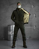 Зимний тактический костюм shredder на овчине олива ВТ7015 ТМ