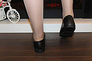 Балетки туфлі жіночі чорні Т1255, фото 6