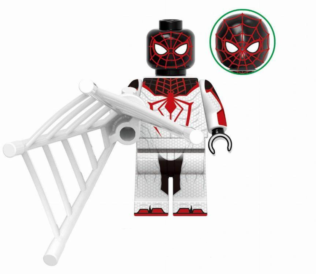 Фигурка Человек Паук для лего (Минифигурка Spider-Man Miles Morales ...