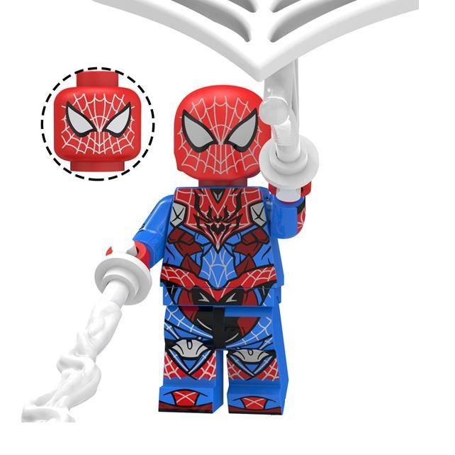 Фигурка Человек Паук для лего (Минифигурка Spider-Man Play Arts Kai ...