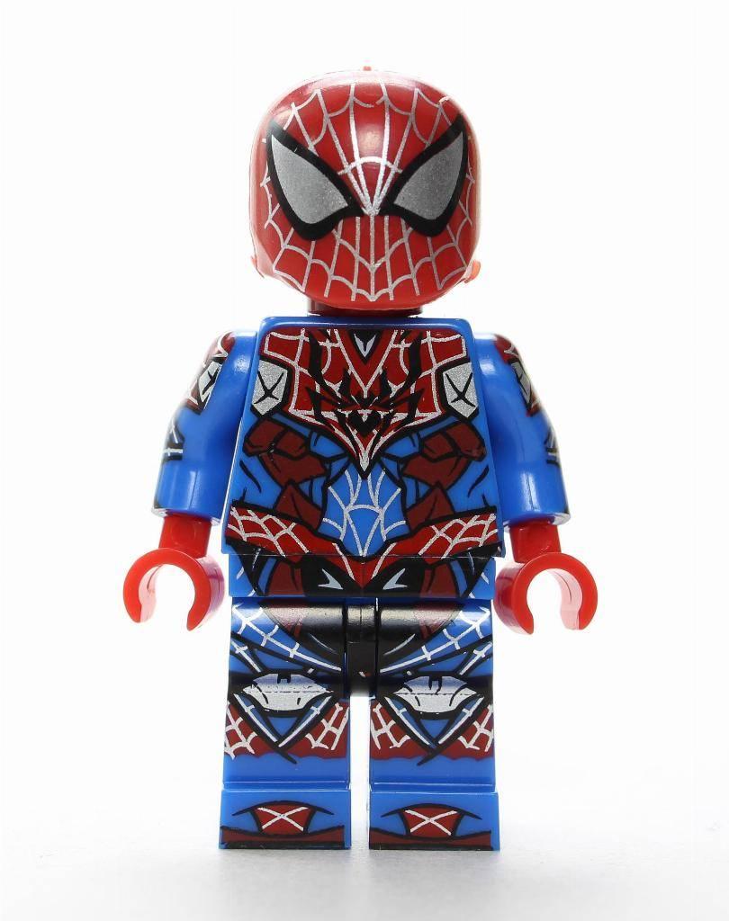 Фигурка Человек Паук для лего (Минифигурка Spider-Man Play Arts Kai ...