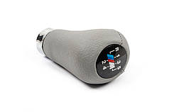 Ручка КПП ОЕМ  кожзам  сіра гладка  для BMW 3 серія E30 1982-1994 рр