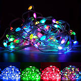 USB LED гірлянда смарт Bluetooth, пульт IR 24 кнопки, мікрофон, фото 5