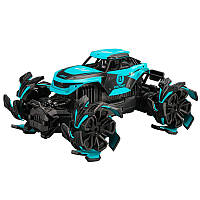 Игрушечная машина с трансформированными колесами и джойстиком для управления 36759 Голубой