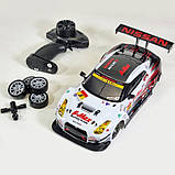 Машинка для дрифту на радіокеруванні 26 см Nissan NISMO GT-R 4WD Ніссан ГТР на радіокеруванні дрифт, фото 5