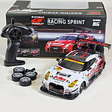 Машинка для дрифту на радіокеруванні 26 см Nissan NISMO GT-R 4WD Ніссан ГТР на радіокеруванні дрифт, фото 6