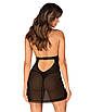 Пеньюар Obsessive Medilla chemise & thong M/L, фото 2