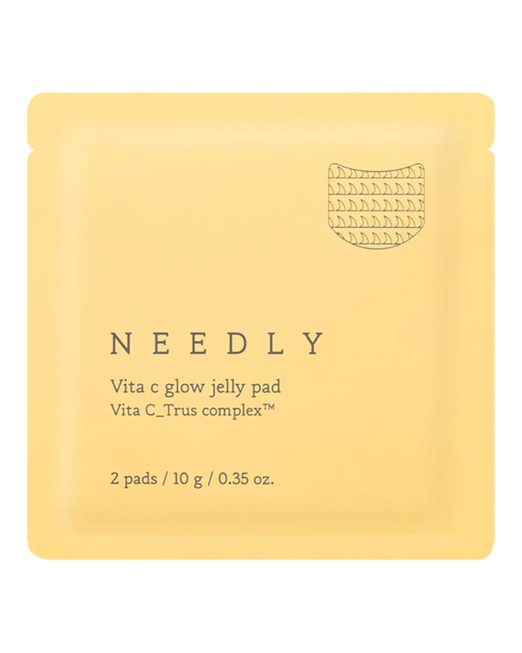 Зволожувальні тонер-педи для сяйва шкіри Needly Vita C Glow Jelly Pad, 2 шт