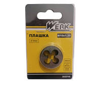 Плашка Werk M10x1.25,30x11мм, 1шт. (122721) arena