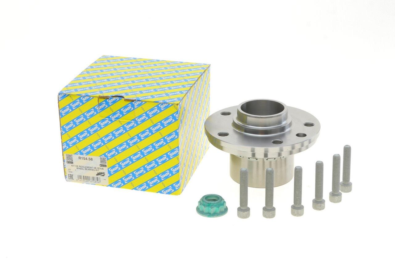 Ступиця колеса SNR NTN R154.58 Volkswagen Transporter, Multivan, Touareg N90991102, 7L0498611, 7H0498611