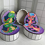 Кіндер сюрприз для цукерок. Скарбничка "Дракончик" Розмір: 21*17*6 см, фото 2