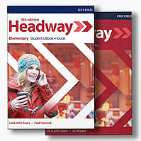 New Headway 5th Edition Elementary Student's Book + Workbook