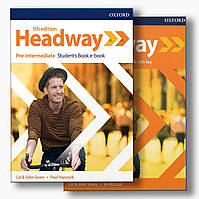 New Headway 5th Edition Pre-Intermediate Student's Book + Workbook