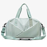 Спортивна сумка для спортзалу жіноча з довгою ручкою Boyatu зелений (GS-125440), фото 2